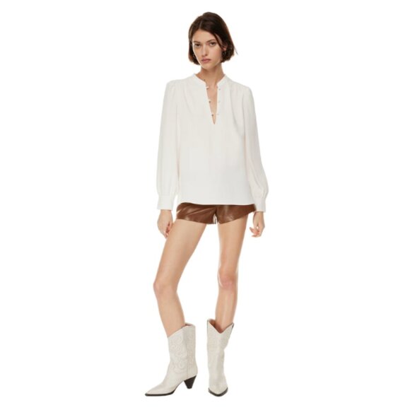 Aritzia Wilfred Ava Blouse - Picture 1 of 12